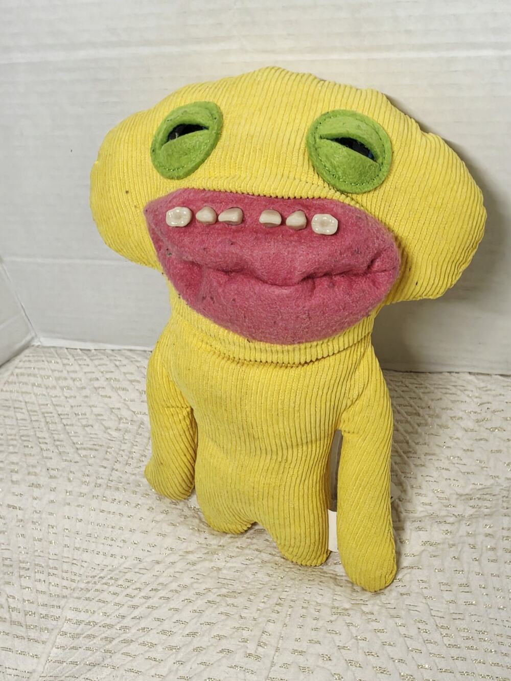 Fuggler Smiley O’Riley Fuggs On The Block 9” Plush Funny Ugly Monster No Box